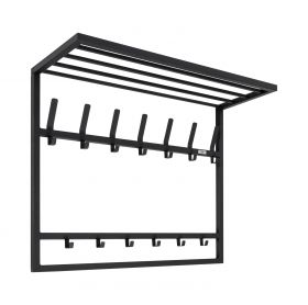 Вешалка настенная KANDI 13 GO HOME цв. черный Вешалка настенная KANDI 13 GO HOME цв. черный