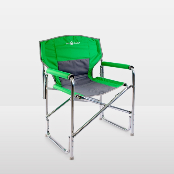 Кресло складное PARADISE GO CAMP цв. зеленый-серый