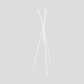 Вешалка напольная ZEBA GO HOME цв.белый