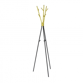 Вешалка напольная IDA GO HOME цв.черный - золотистый