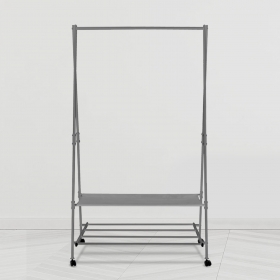 Вешалка напольная складная ASTRID GO HOME цв. серый