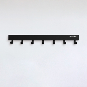 Вешалка настенная ADALIA 7 GO HOME цв. черный