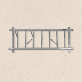 Вешалка настенная VITA 7 GO HOME цв. серый