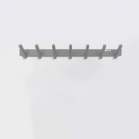 Вешалка настенная AMALIA 7 GO HOME цв. серый