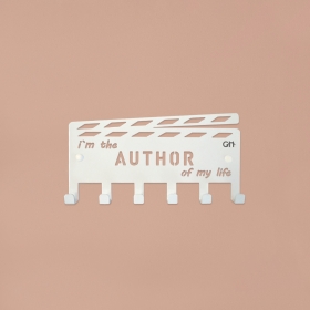 Ключница настенная AUTHOR GO HOME цв. белый